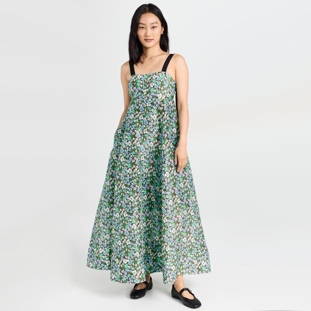 Lee Mathews "Meadow" Floral Dress, size "2" (Medium)